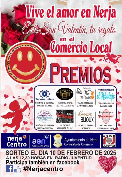 Celebrado el Sorteo “Vive el Amor en Nerja – San Valentín” Celebrado el Sorteo “Vive el Amor en Nerja – San Valentín”